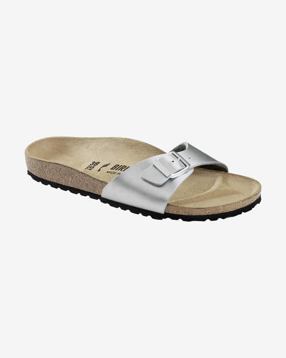 Sandalias Birkenstock Madrid Ancho Estrecho plata mujer