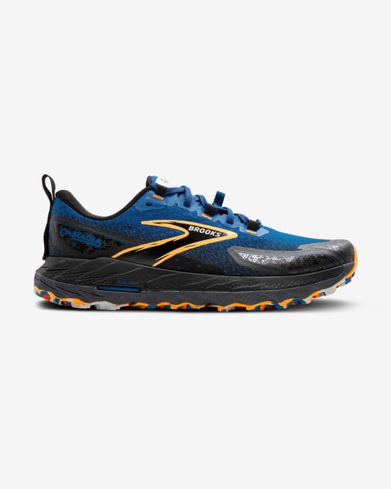 Zapatillas Brooks Cascadia 18 Medium azul negro naranja