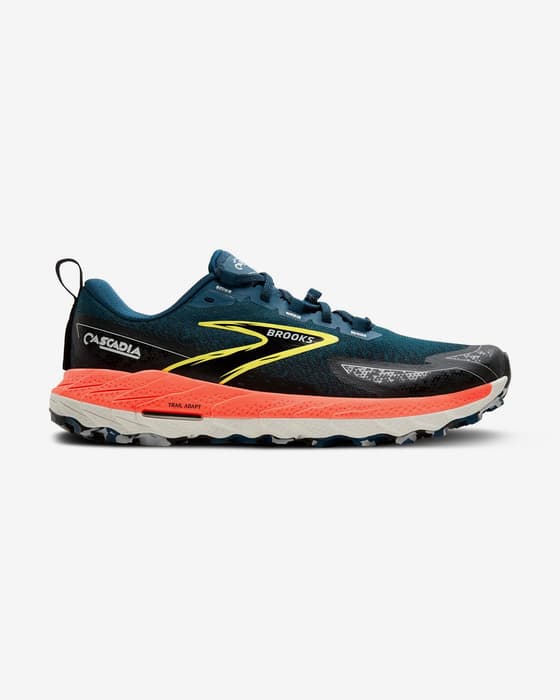 Zapatillas Brooks Cascadia 18 Medium azul noche rosa coral