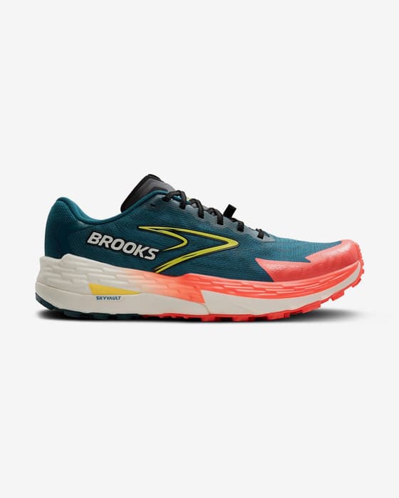 Zapatillas Brooks Catamount 4 Medium azul marino rojo