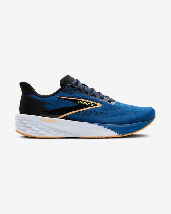 Brooks Launch 11 Shoes Medium blue black orange