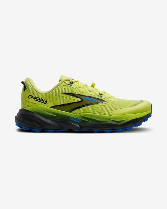Zapatillas Brooks Cascadia 19 Medium amarillo lima