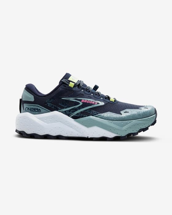 Zapatillas Brooks Caldera 7 Medium azul oscuro verde turquesa mujer