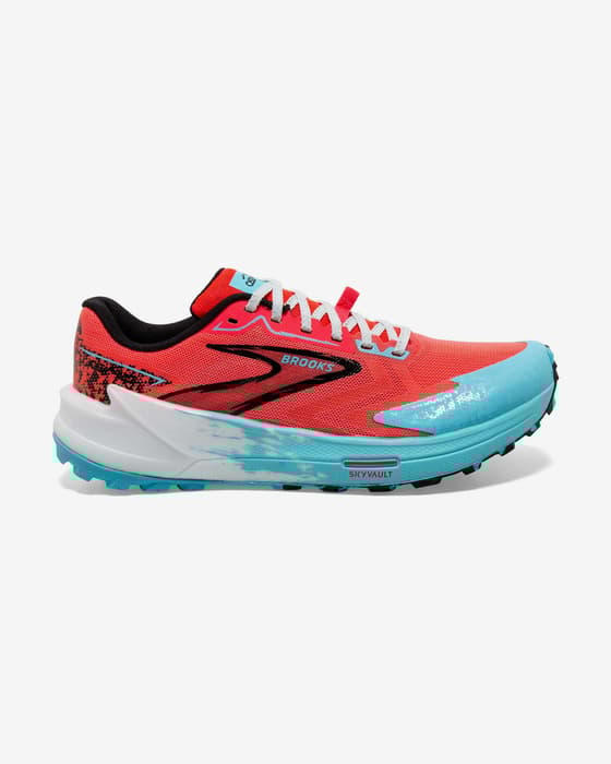 Zapatillas Brooks Catamount 3 Medium fucsia azul mujer
