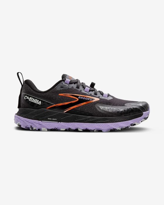 Zapatillas Brooks Cascadia 18 Medium negro violeta mujer