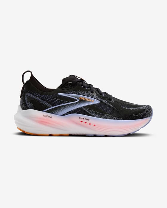 Brooks Glycerin 22 Shoes Black Orange Women