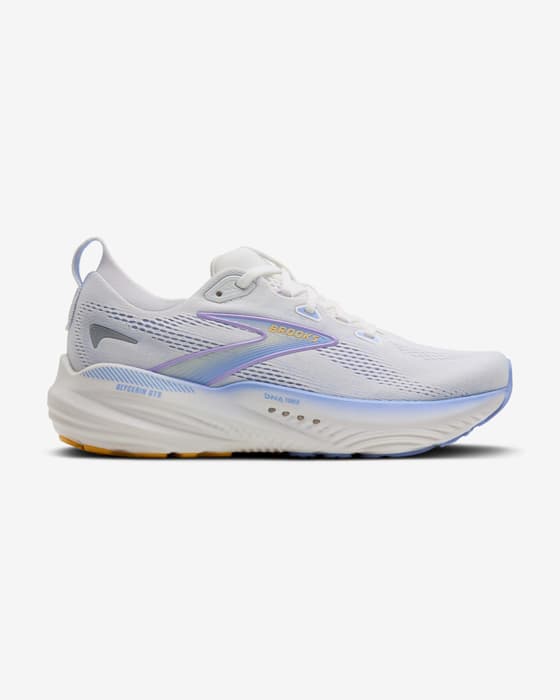 Brooks Glycerin GTS 22 Shoes Medium White Violet Women