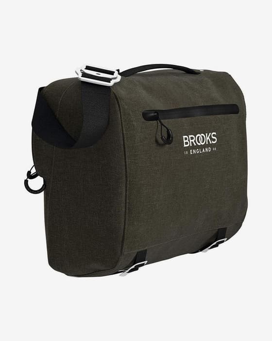Brooks England Scape Compact Handlebar Bag Dark Green