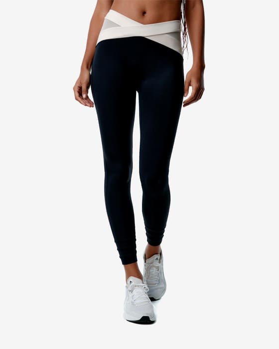 Black Limba Evolve lange tights sort hvid dame