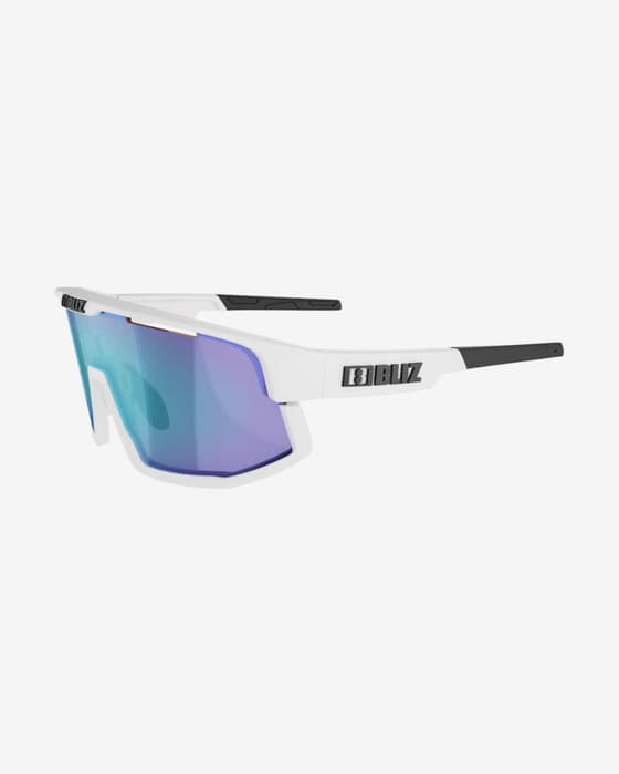 Gafas Bliz Vision blanco con lentes Smoke azul