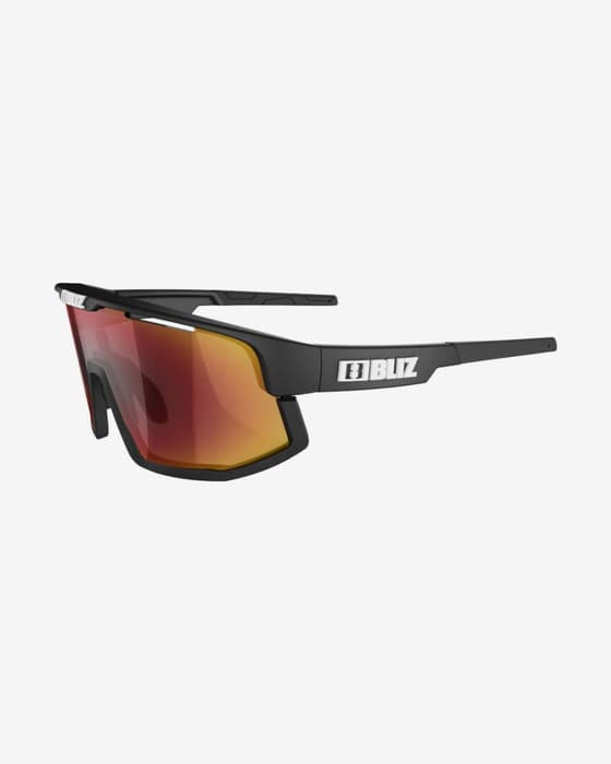 Gafas Bliz Vision negro con lentes naranja rojo
