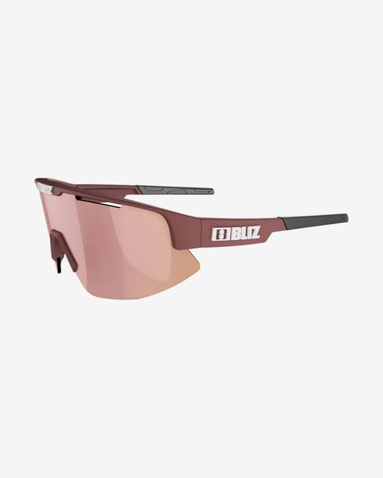 Bliz Matrix Small Brille granatrot mit braunen Scheiben