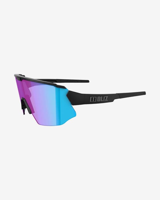 Gafas Bliz Breeze Nano Optics negro con lentes Nordic Light violeta