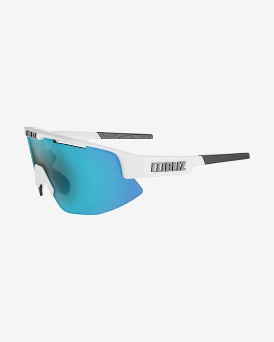 Bliz Matrix M11 Brille schwarz mit blauen Scheiben