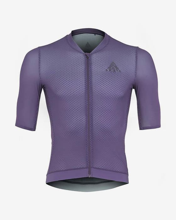 Maillot Adicta Lab Lightweight Performance manches courtes lilas