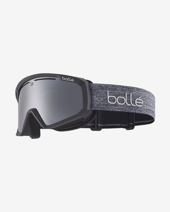 Máscara Bollé Y7 OTG negro gris con lente espejada Black Chrome