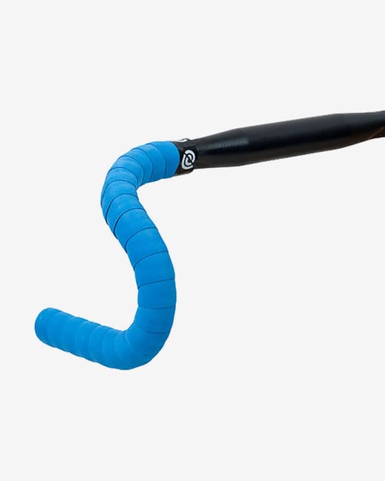 Cinta manillar Bike Ribbon Cork azul con motas