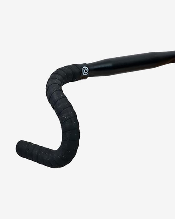Cinta manillar Bike Ribbon Cork negro con motas