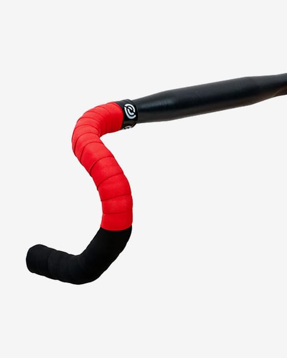 Cinta manillar Bike Ribbon 2Tone rojo negro