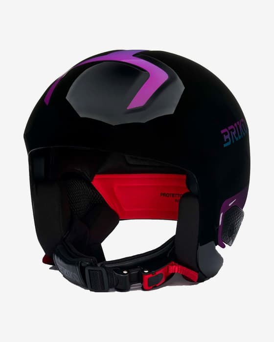 Briko Vulcano 2.0 Helm schwarz/violett/blau