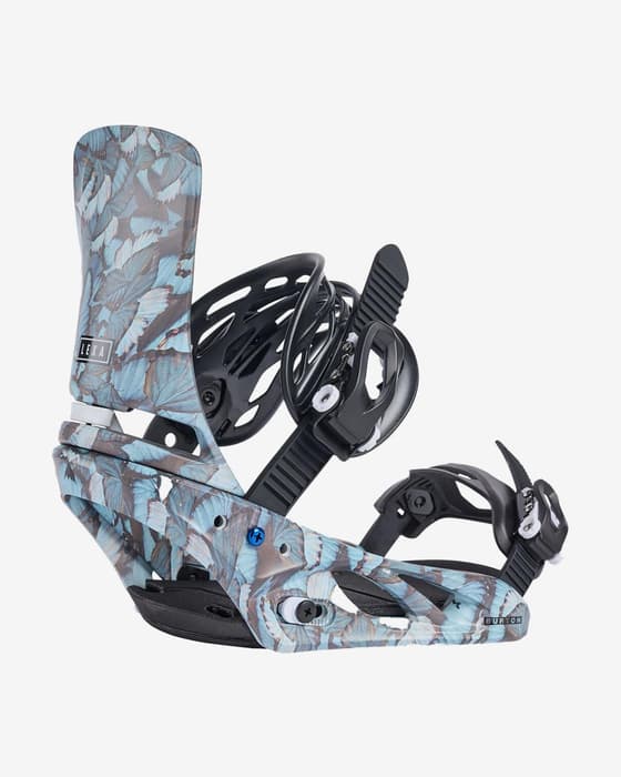 Fixations Snowboard Burton Lexa Re:Flex bleu gris femme