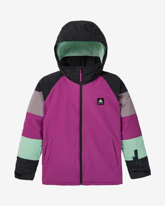 Chaqueta con capucha Burton Hart 2L lila infantil