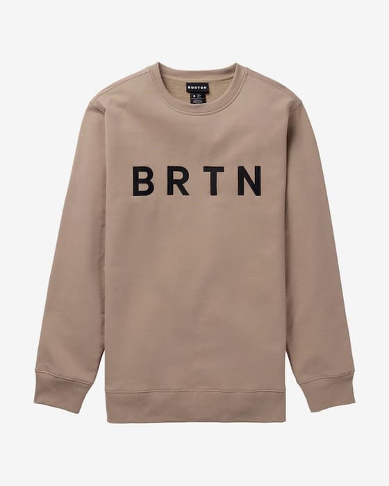 Sudadera Burton BRTN Crewneck marrón claro