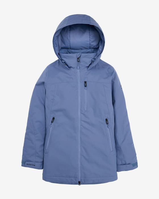 Chaqueta con capucha Burton Lelah azul marino mujer