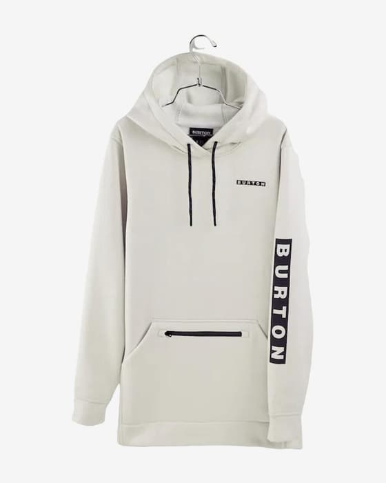 Sudadera con capucha Burton Oak blanco puro mujer