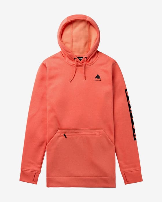 Sudadera con capucha Burton Oak Long Pullover naranja rosáceo mujer