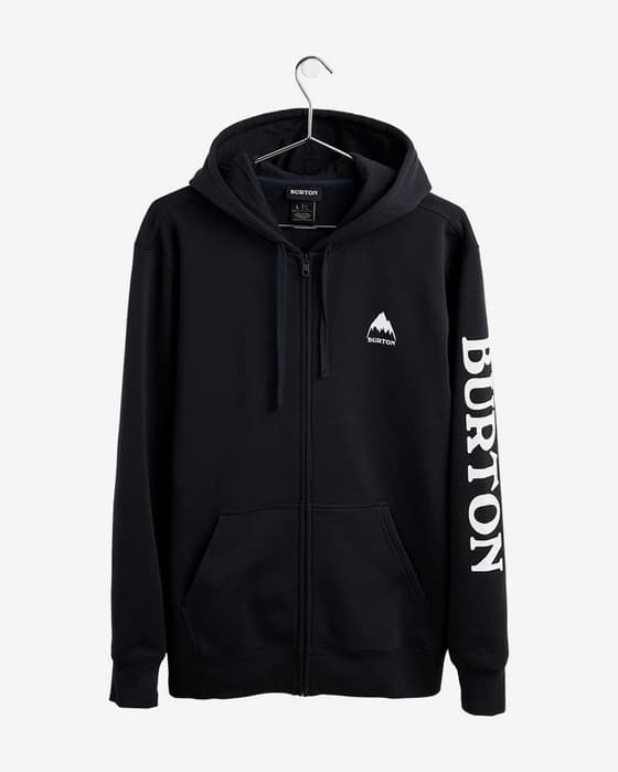 Sweatshirt à capuche Burton Elite Full Zip noir