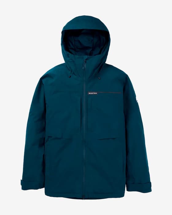 Chaqueta con capucha Burton Frostner 2L verde esmeralda oscuro