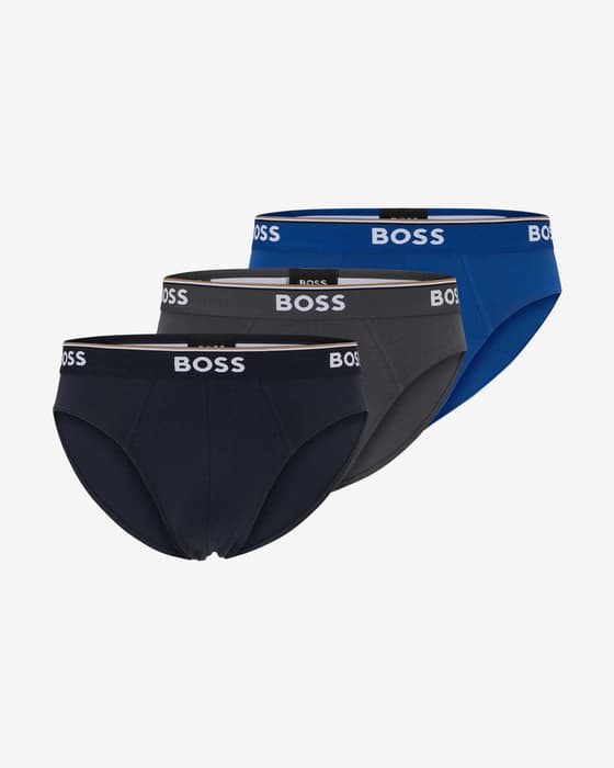 Slip BOSS Power gris foncé gris cendré bleu (3 unités)