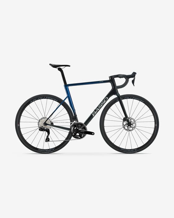 Bicicleta Carretera Basso Astra Shimano 105 Di2 Microtech MR Lite negro azul