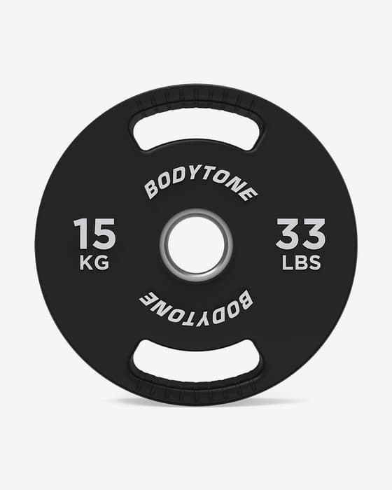 Disco olímpico de uretano Bodytone 15 kg