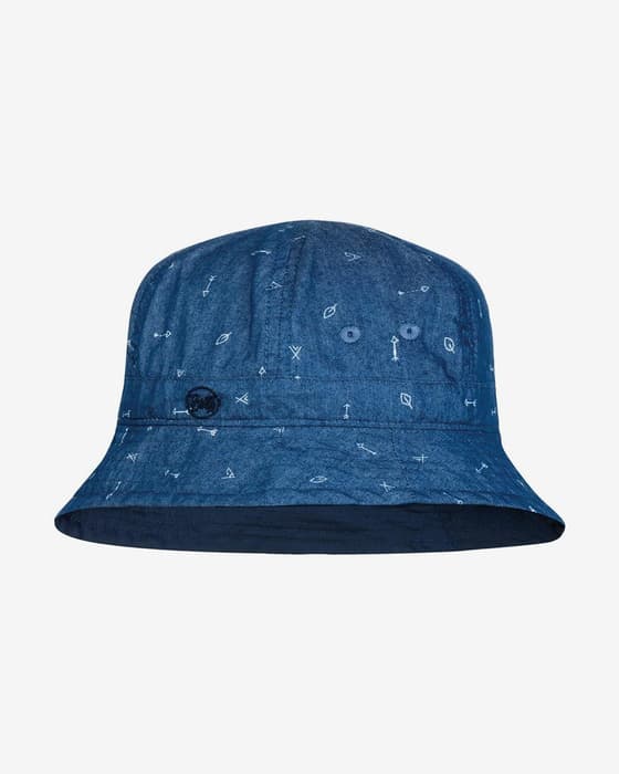 Gorro Buff Bucket Hat Arrows Denim azul oscuro infantil