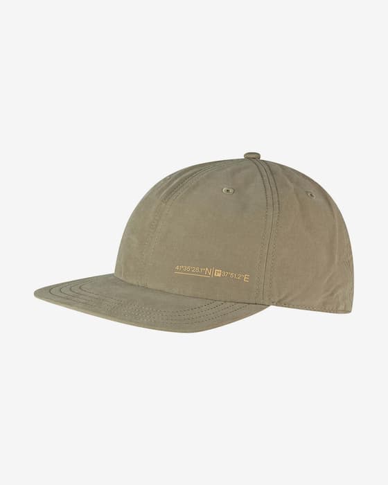 Gorra Buff Baseball Solid marrón verdoso