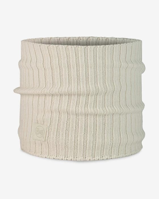Buff Knitted Neckwarmer Comfort Norval weiß