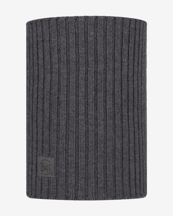 Buff Knitted Neckwarmer Comfort Norval Grey gris oscuro