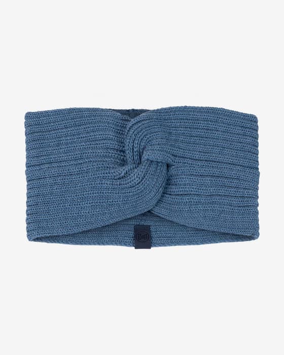 Cinta para la cabeza Buff Knitted Norval azul grisáceo