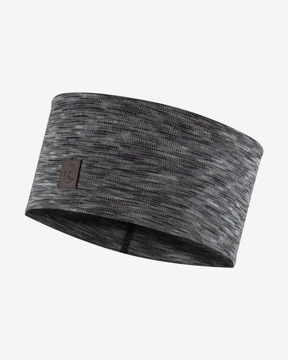 Cinta para la cabeza Buff Merino Wide gris