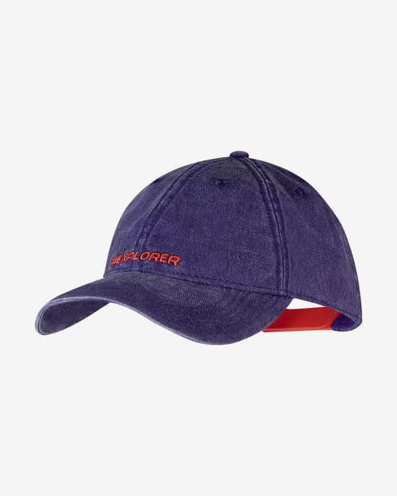 Gorra Buff Baseball lila naranja