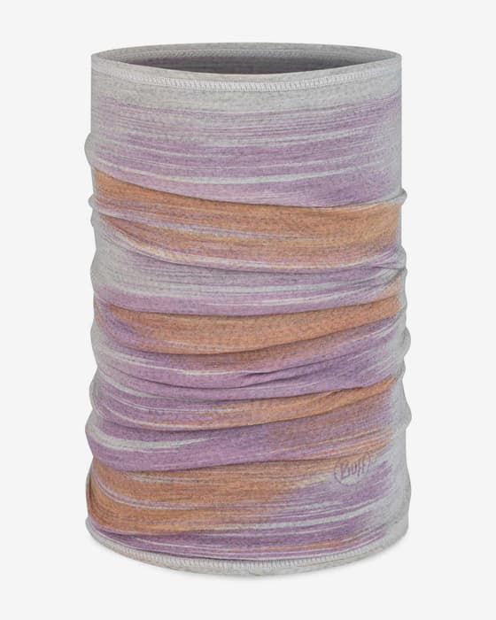 Buff Merino Lightweight Prints naranja lila blanco