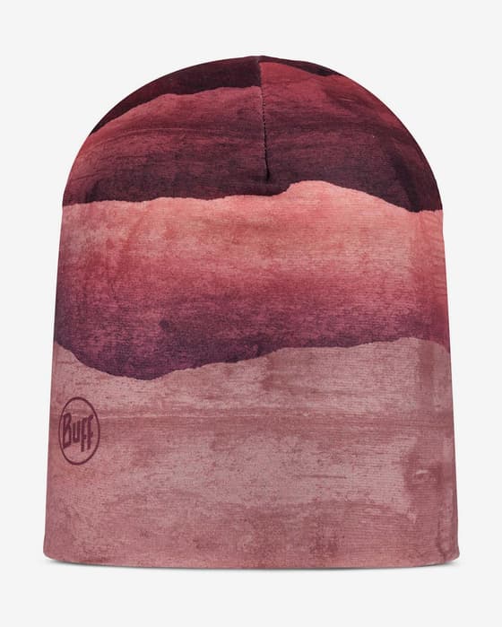 Gorro Buff Ecostretch Reversible granate rosa