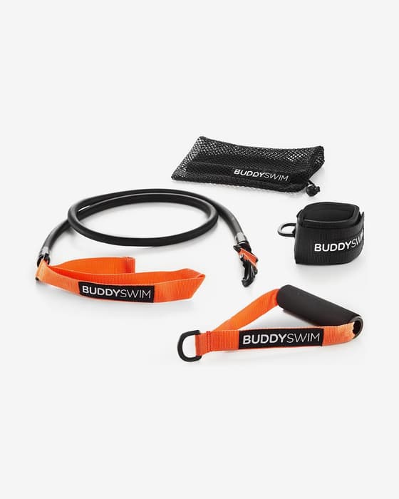 Buddyswim Ultimate Dryland Medium Black Orange Resistance Bands