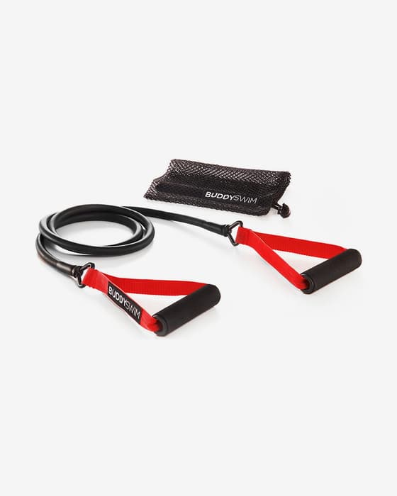 Buddyswim Classic Dryland Heavy Black Red Resistance Bands