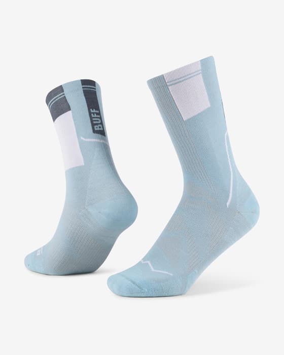 Calcetines Buff Coolnet Crew azul celeste