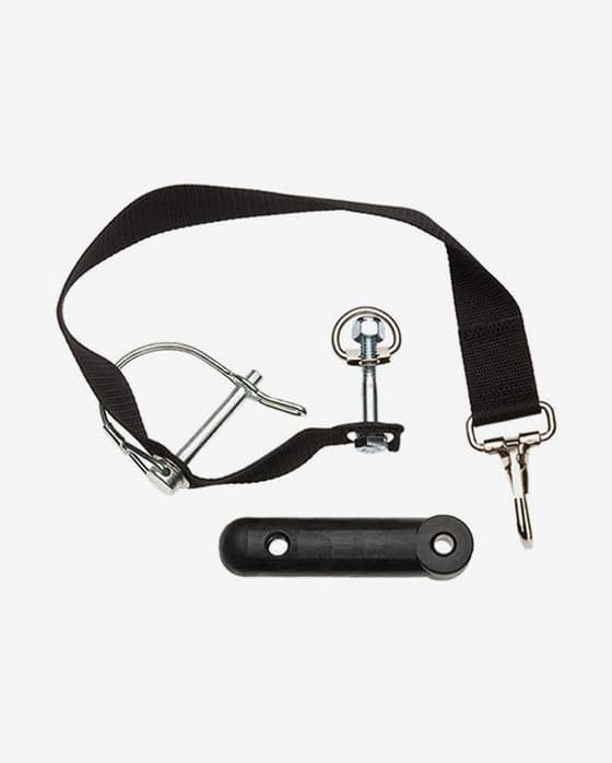 Clavija de seguridad con cinta Burley para acople de 4 cantos