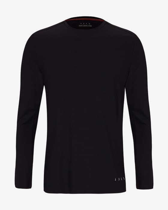 Camiseta Born Living Yoga Nekong manga larga negro