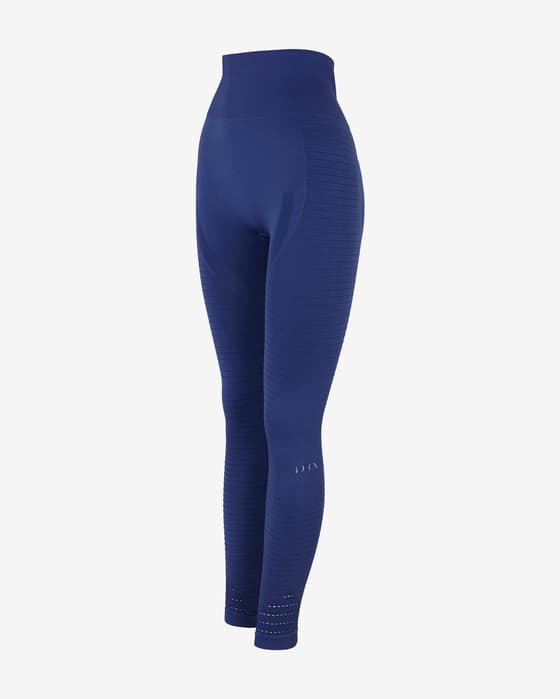 Born Living Yoga Hatha Damen Leggings blau